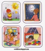 1 Назови части суток